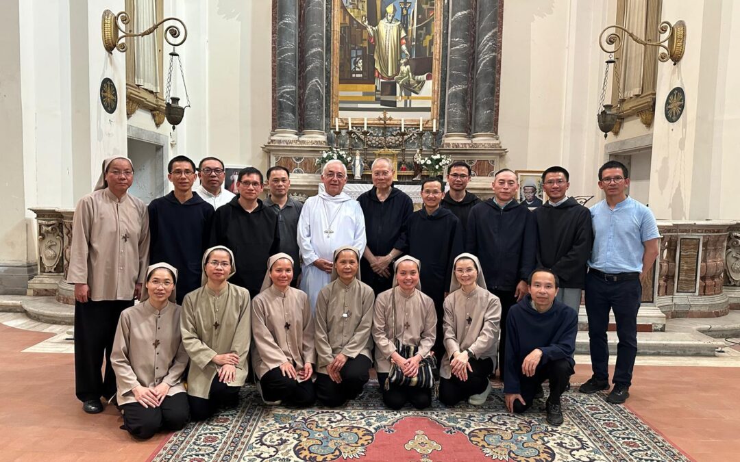 Accoglienza ai giovani monaci e monache vietnamiti